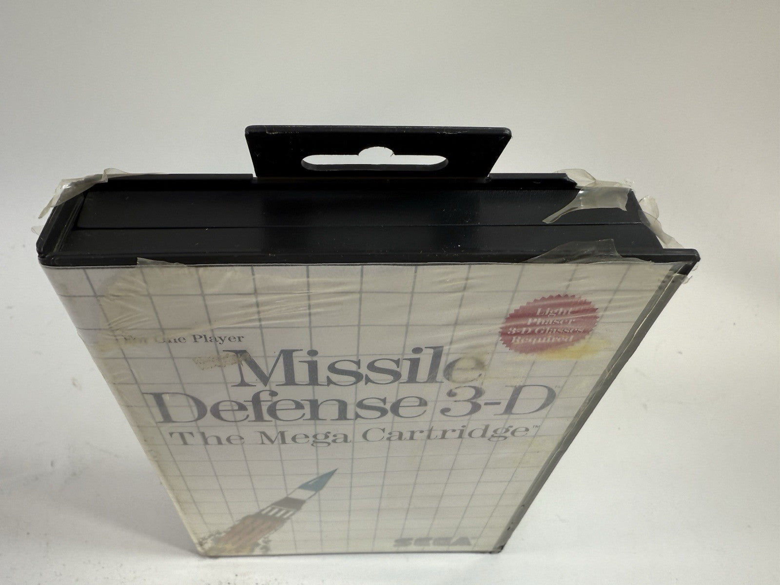Missile Defense 3-D (Sega Master System, 1987) Factory Sealed - Damaged Case