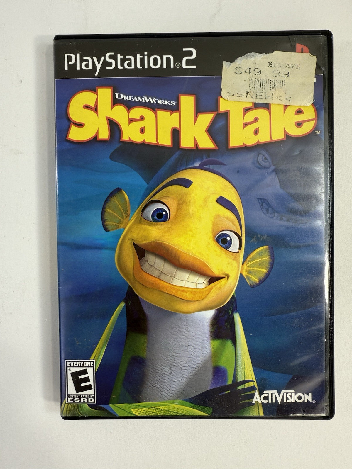 DreamWorks' Shark Tale (Sony PlayStation 2, 2004) Game Case Manual - Tested
