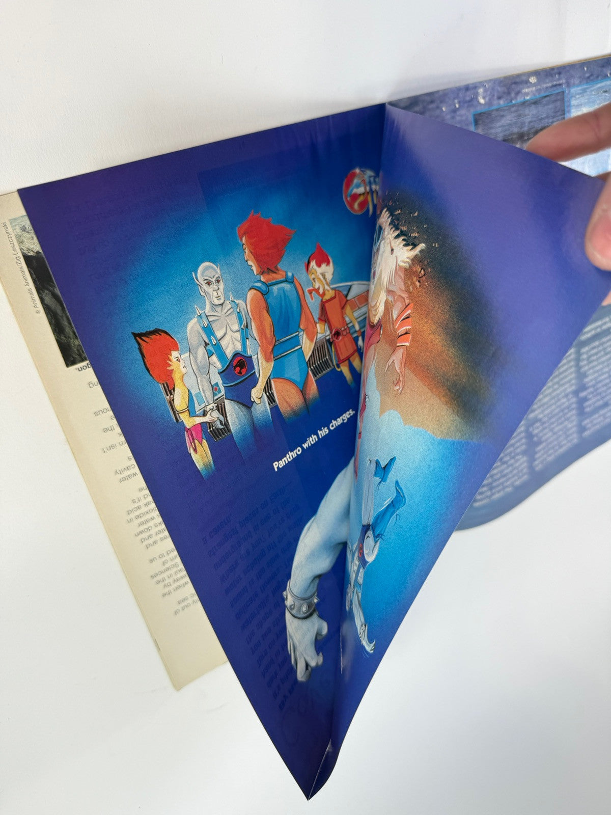 ThunderCats Magazine Summer 1987 Issue #3 - Poster Attached - Lorimar Publishing