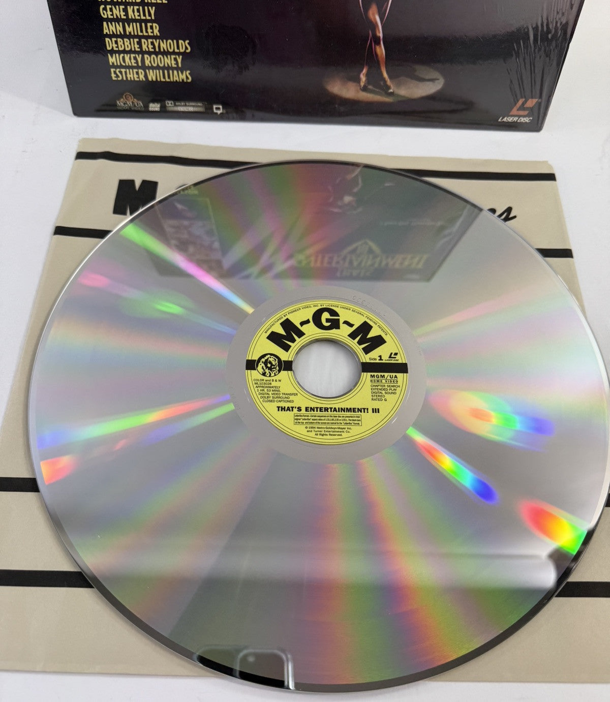 Pavarotti In London (Laserdisc Bundle) La Traviata, That’s Entertainment III