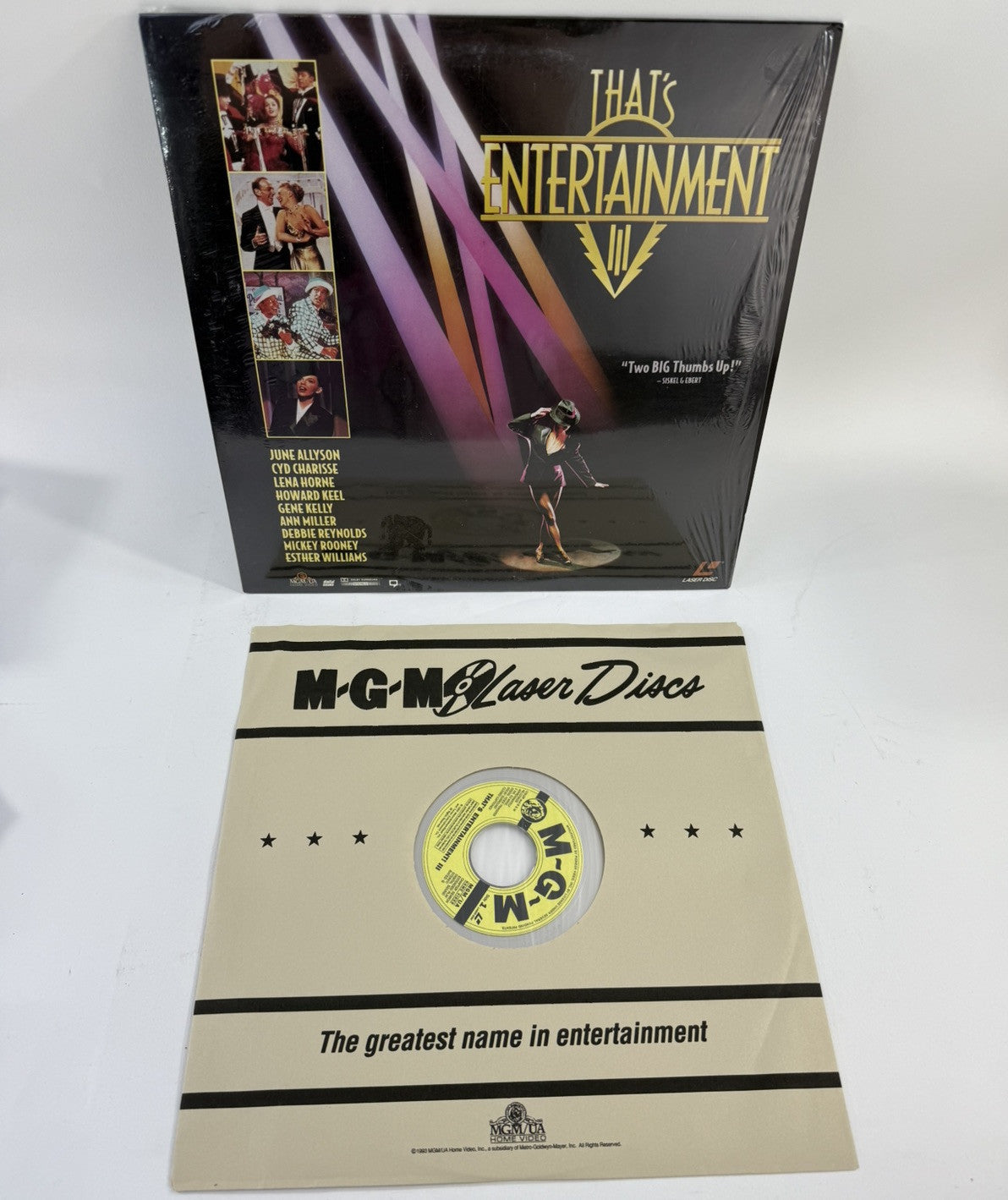 Pavarotti In London (Laserdisc Bundle) La Traviata, That’s Entertainment III