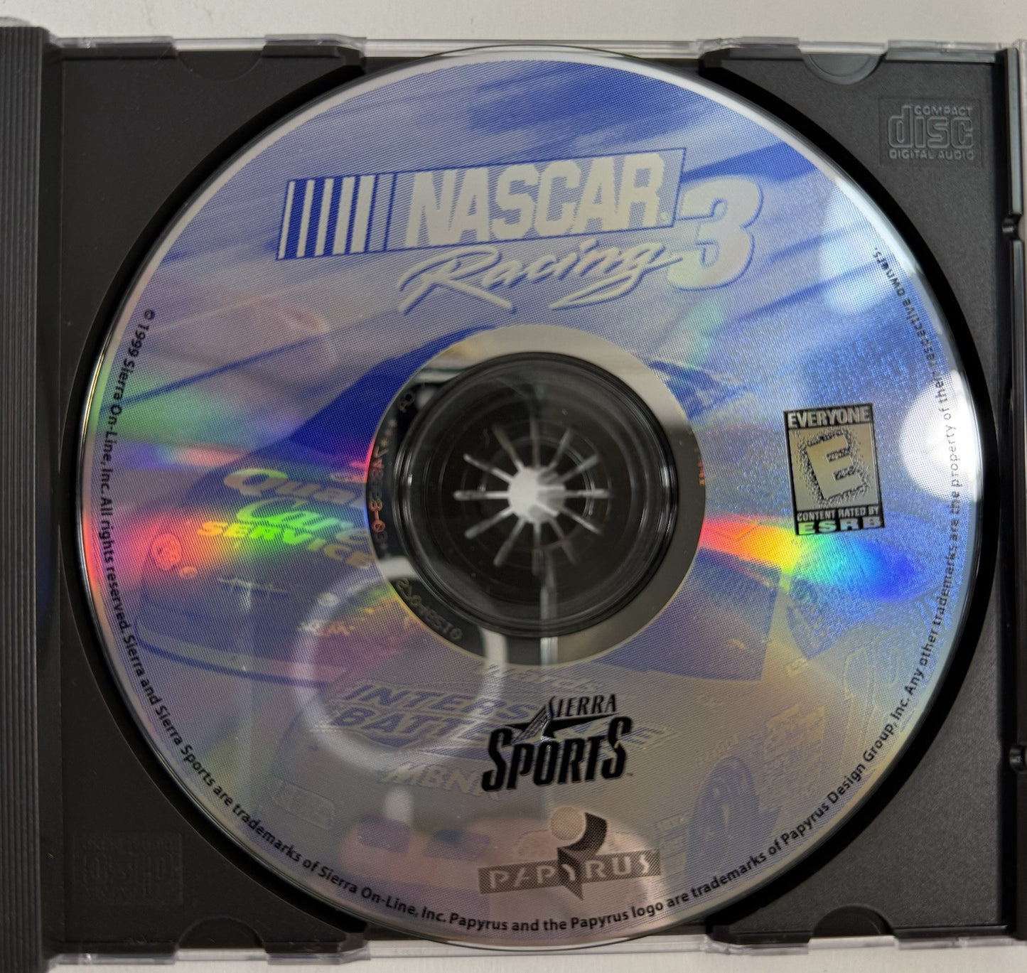 NASCAR Racing 3 (PC, 1999) Game, Case, Cover Art - Tested and Working