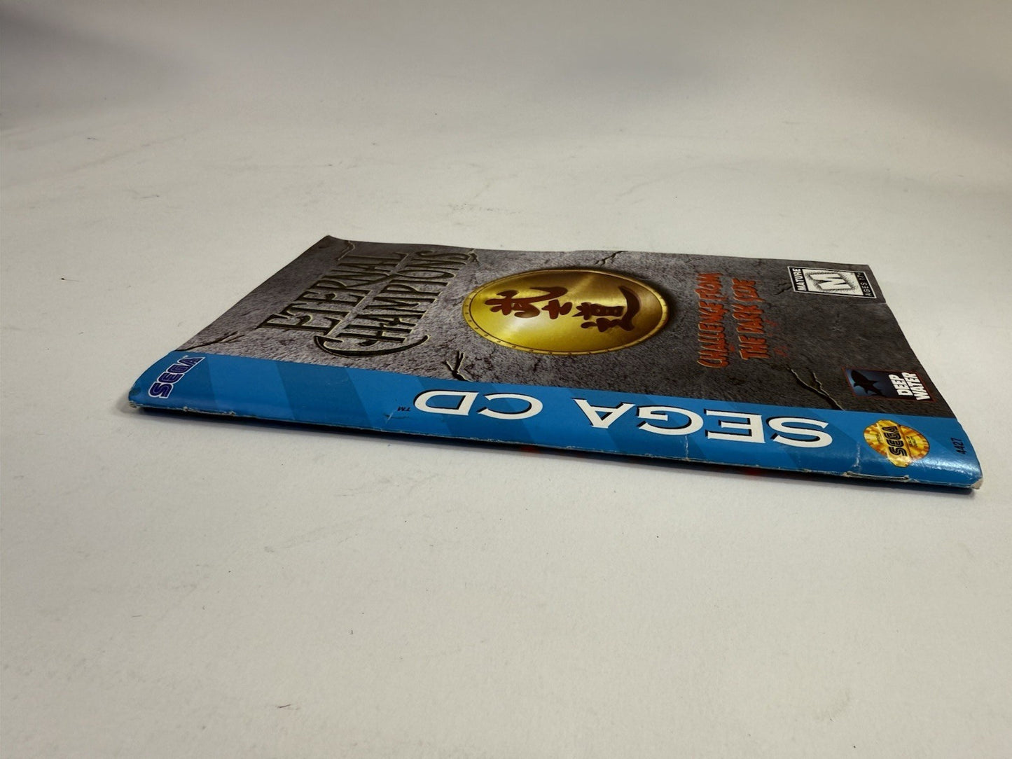 Eternal Champions: Challenge From the Dark Side (Sega CD, 1994) Manual and Reg.