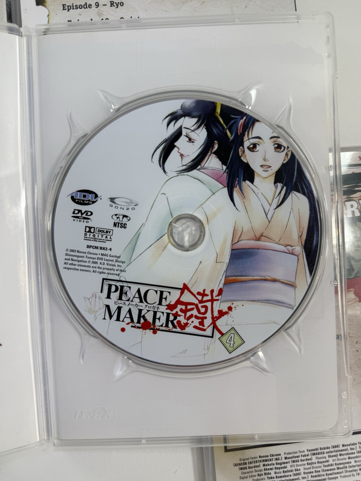 Peacemaker - The Complete Collection (DVD, 2005, 5-Disc Set) Tested and Working