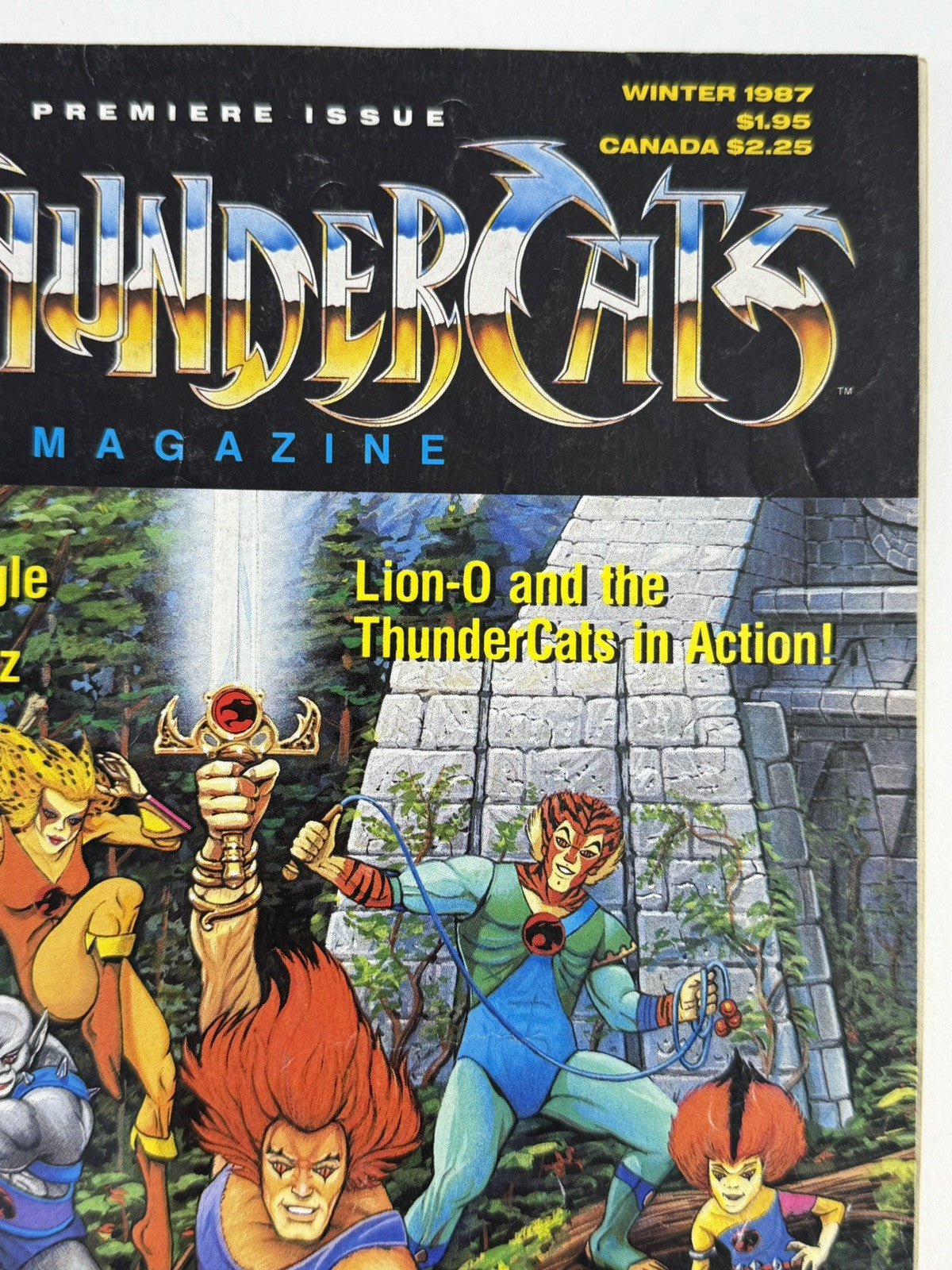Thundercats Magazine #1  Winter 1987 - Without Poster - Lorimar-Telepicture Inc.