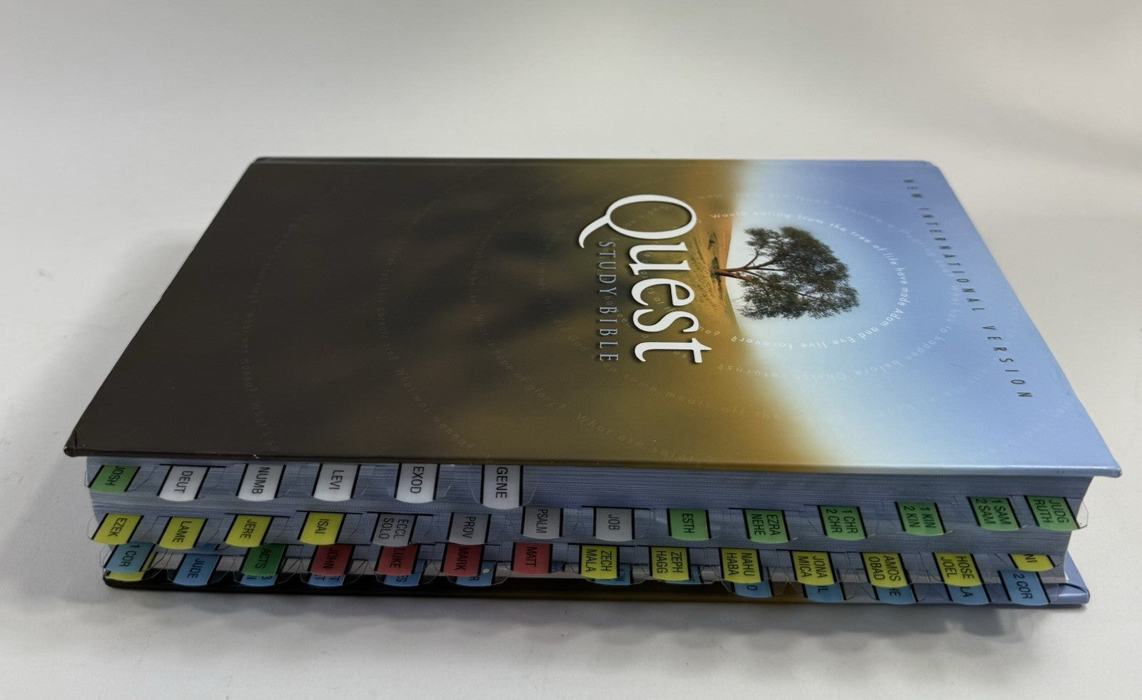 NIV Quest Study Bible by Zondervan Staff (2003, Hardcover)