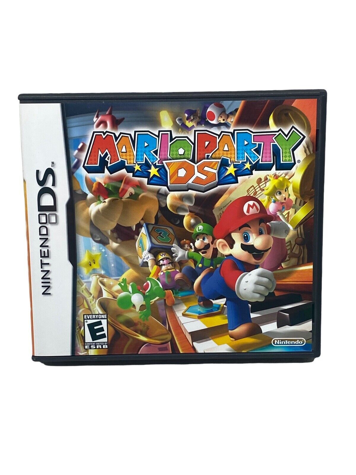 Mario Party DS (Nintendo DS, 2007) Game, Case, Registration, Inserts - Tested