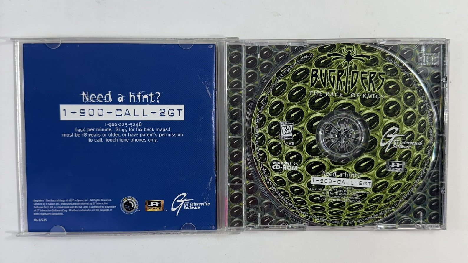 Bug Riders: The Race of Kings (PC Game , 1997) Tested and Working