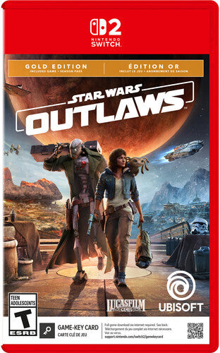Star Wars Outlaws -- Gold Edition (Nintendo Switch 2, 2025) New, Factory Sealed