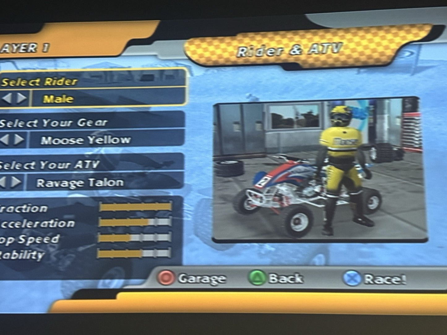 ATV Offroad Fury (Sony PlayStation 2, 2001) Game and Case - Tested and Working