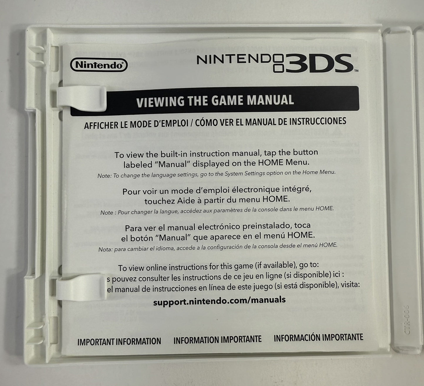 Touch Detective 3 (Nintendo 3DS, 2014) Japanese Case, Manual, Inserts - No Game