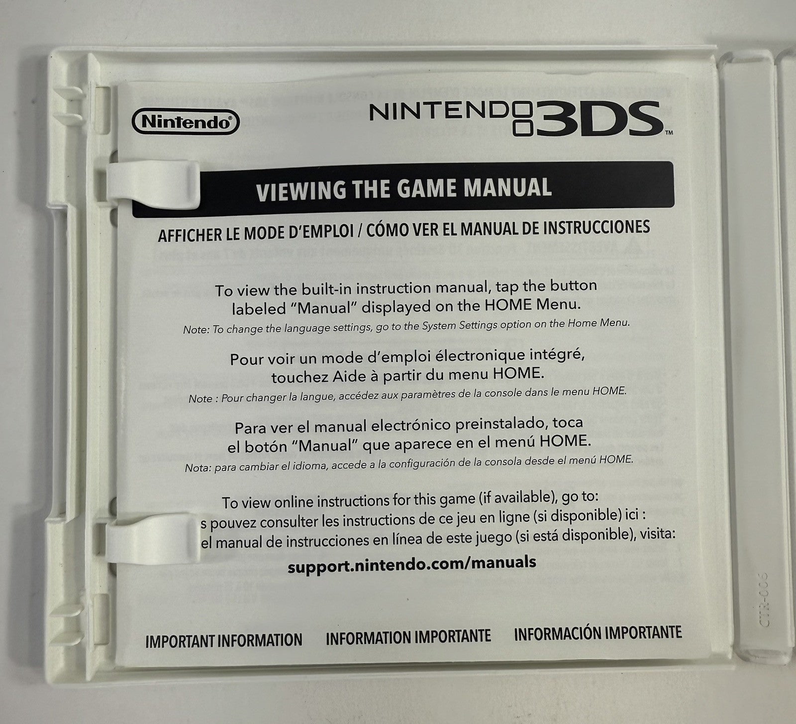 Touch Detective 3 (Nintendo 3DS, 2014) Japanese Case, Manual, Inserts - No Game