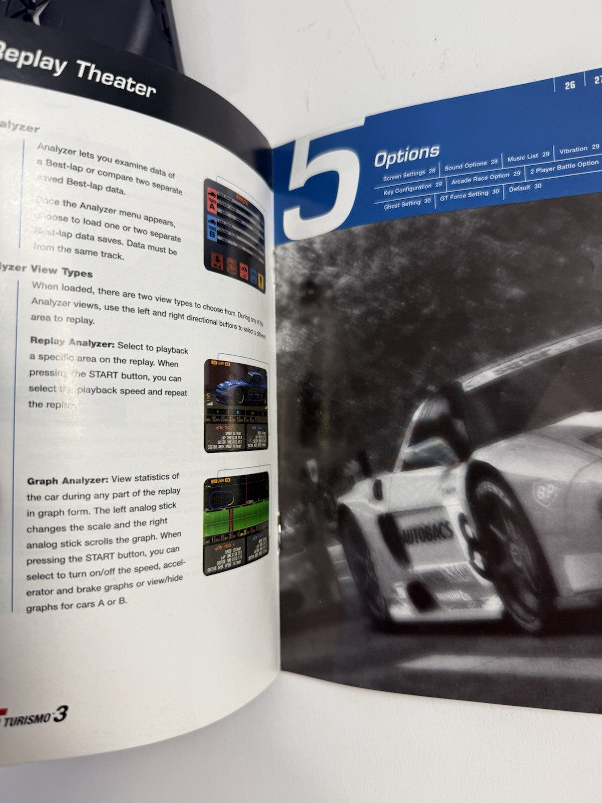 Gran Turismo 3 A-Spec (Sony PlayStation 2, 2001) Game Case Manual - Tested