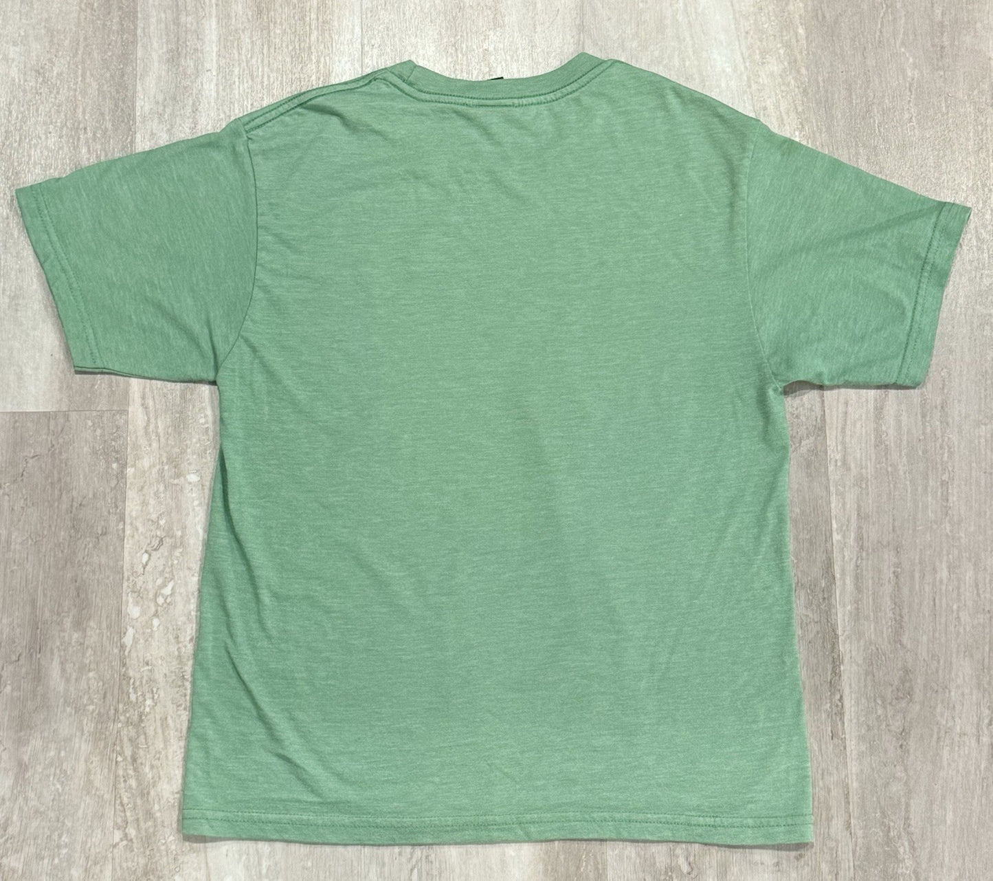 Mad Engine 2011 Captain America Adult Small Green Comic Shirt