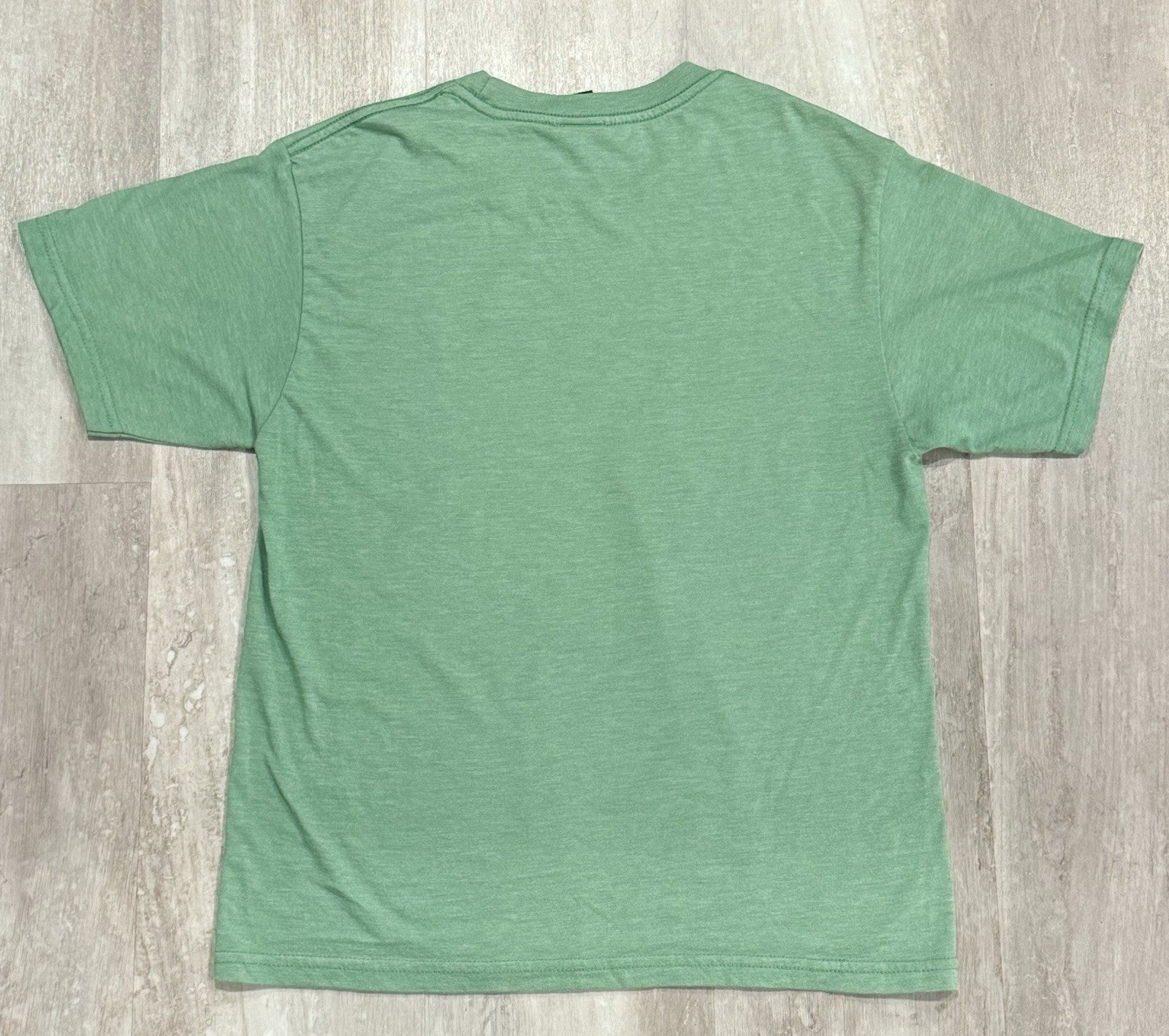 Mad Engine 2011 Captain America Adult Small Green Comic Shirt