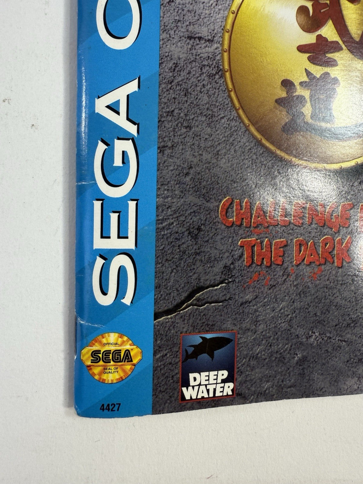 Eternal Champions: Challenge From the Dark Side (Sega CD, 1994) Manual and Reg.