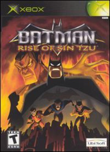 Batman Rise of Sin Tzu (Microsoft Xbox, 2003) Game Case Manual Registration