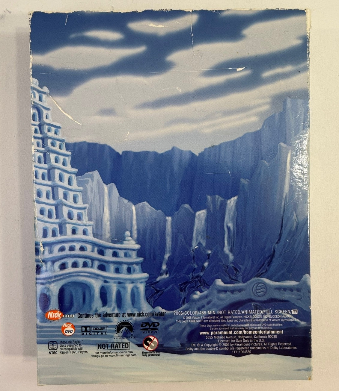 Avatar: The Last Airbender: The Complete Book 1 Collection  (DVD, 2006) Tested