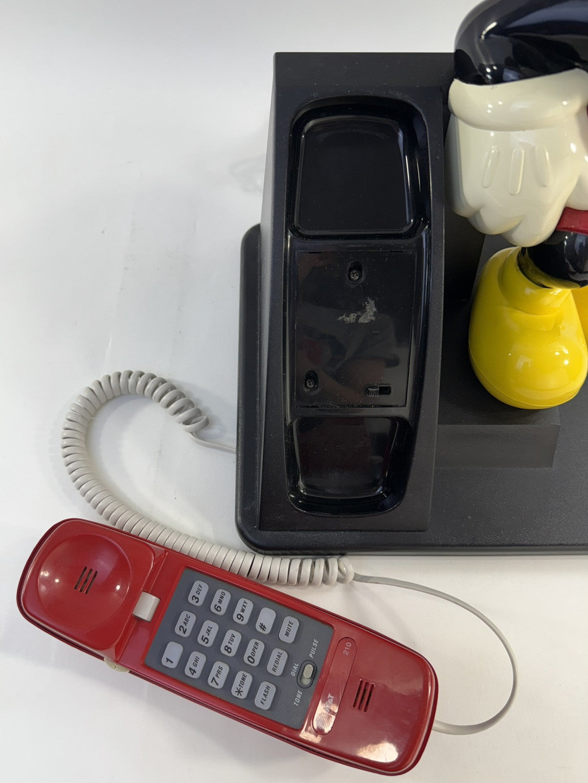 Disney 1990's Mickey Mouse Landline AT&T Telephone - Untested