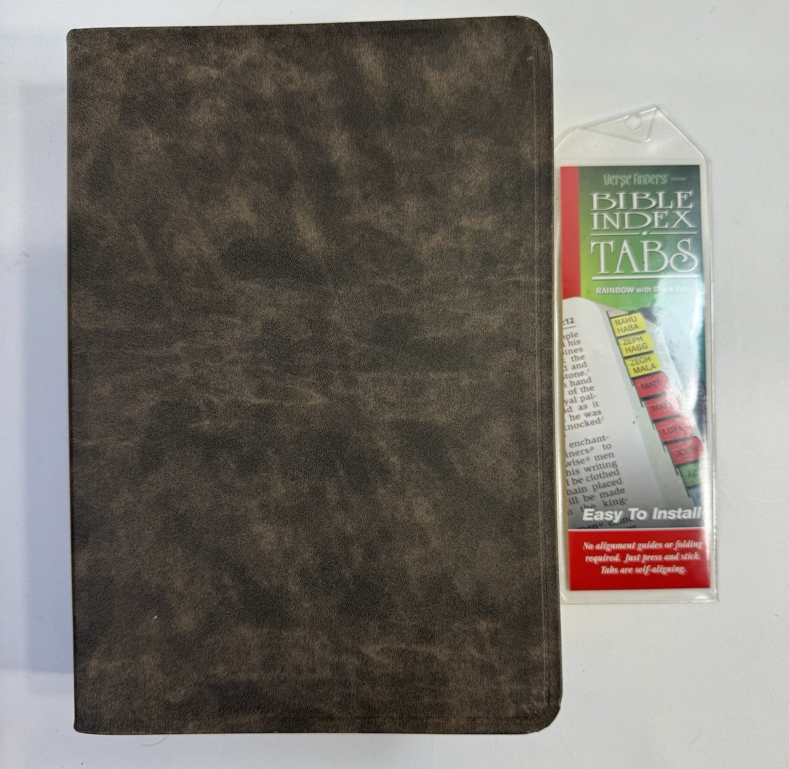Life Application Study Bible By Zondervan 2011 Leatherbound - Box And Index Tabs