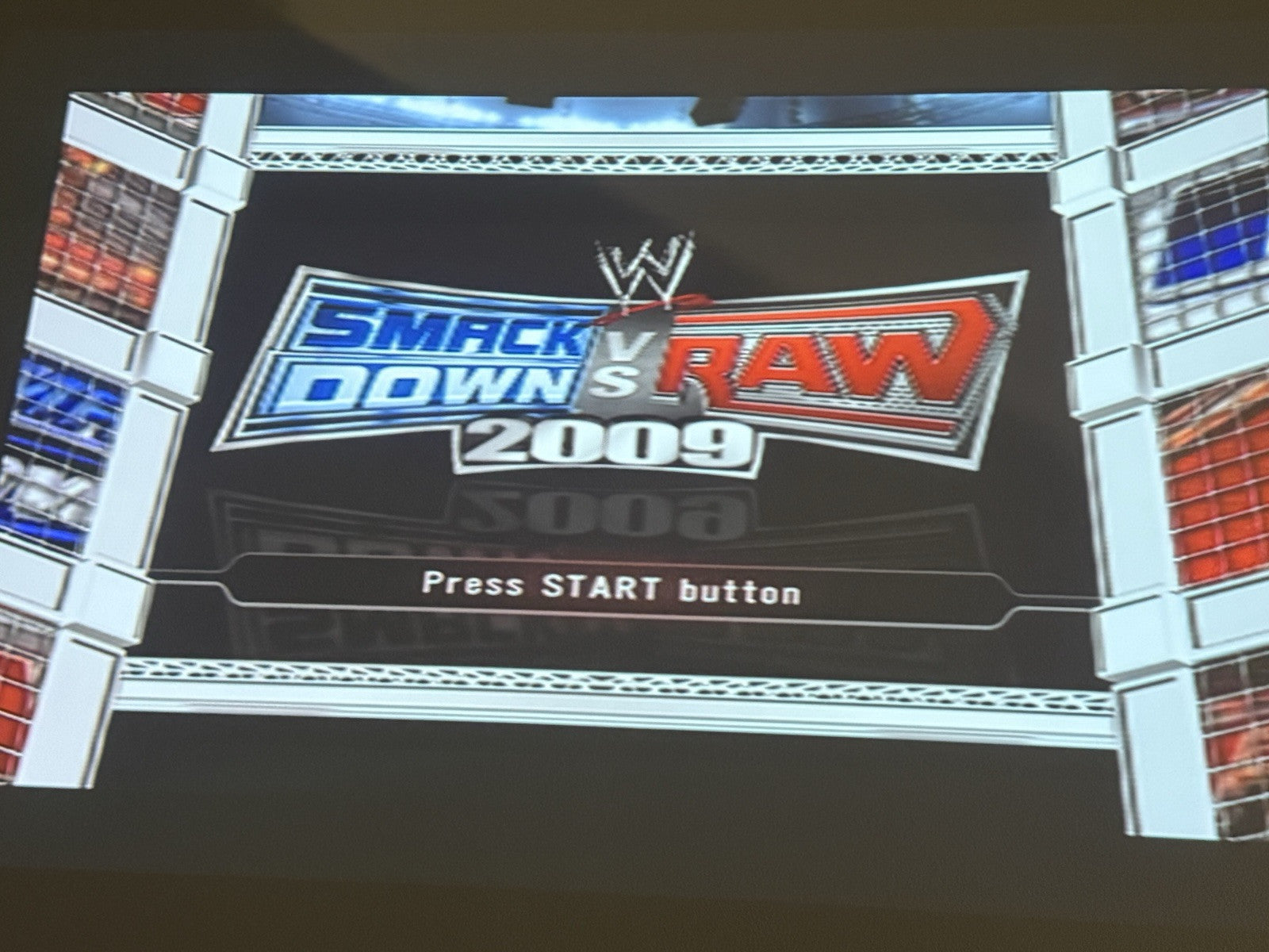 WWE SmackDown vs. Raw 2009 Feat. ECW  (PlayStation 2, 2008) Game Disc - Tested
