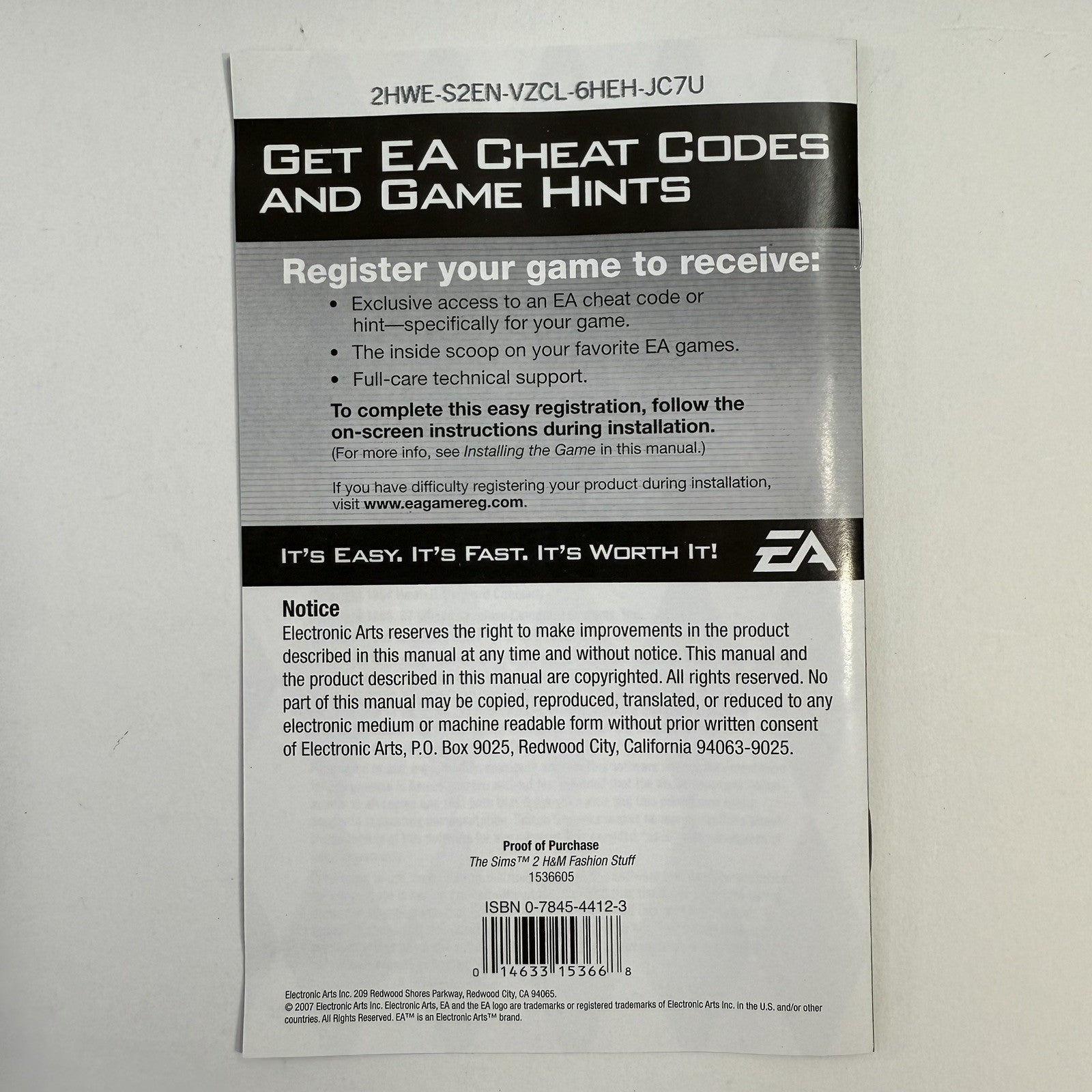 Sims 2: Glamour Life Stuff (PC Expansion Pack Bundle) H&M Fashion Stuff