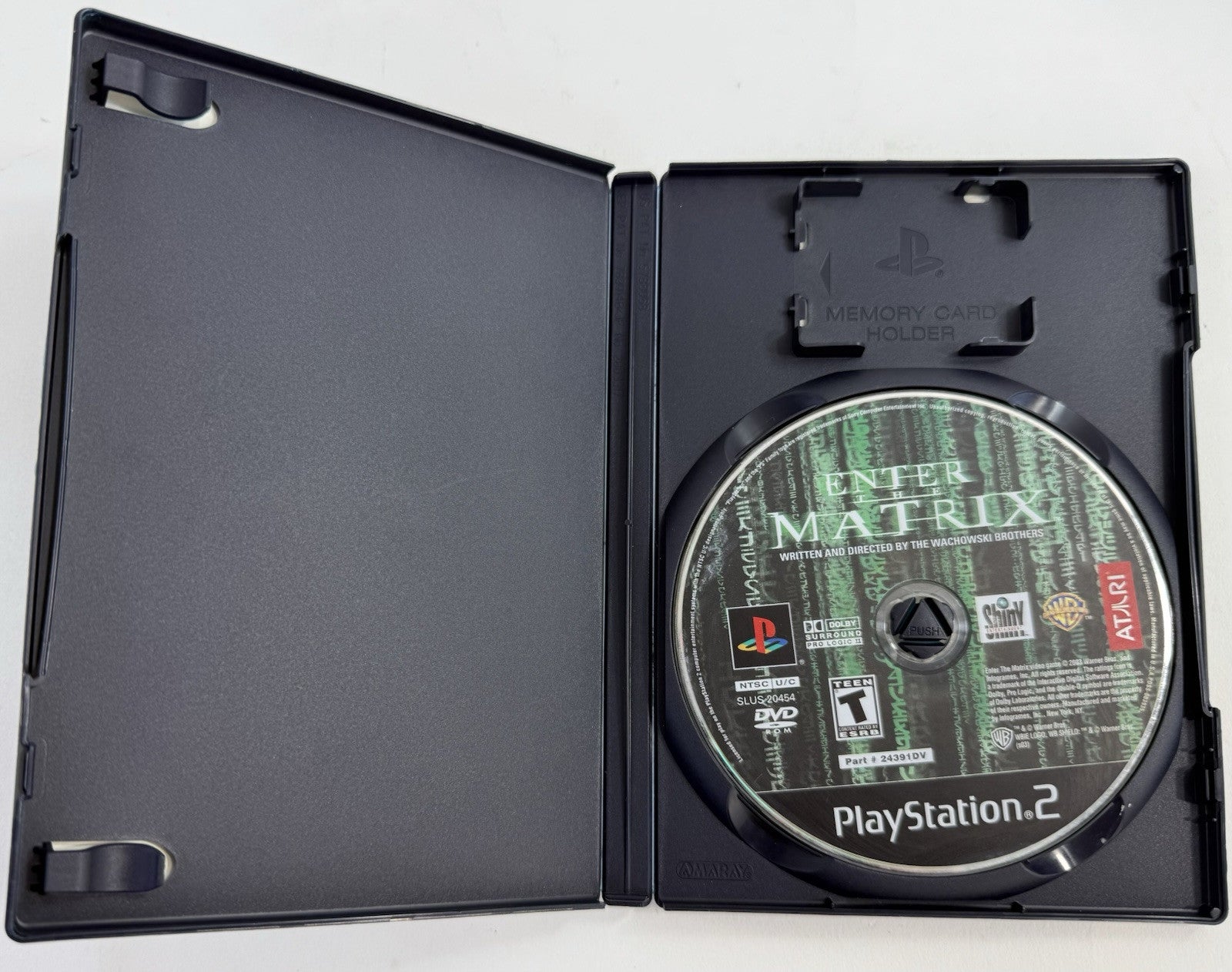 Enter the Matrix (Sony PlayStation 2, 2003) Game and Case - Tested