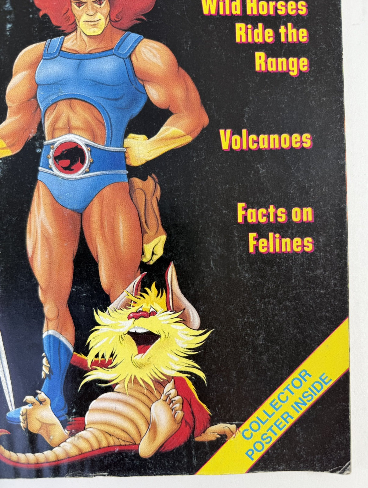 Thundercats Magazine #2 Spring 1987 - With Poster - Lorimar-Telepictures Inc