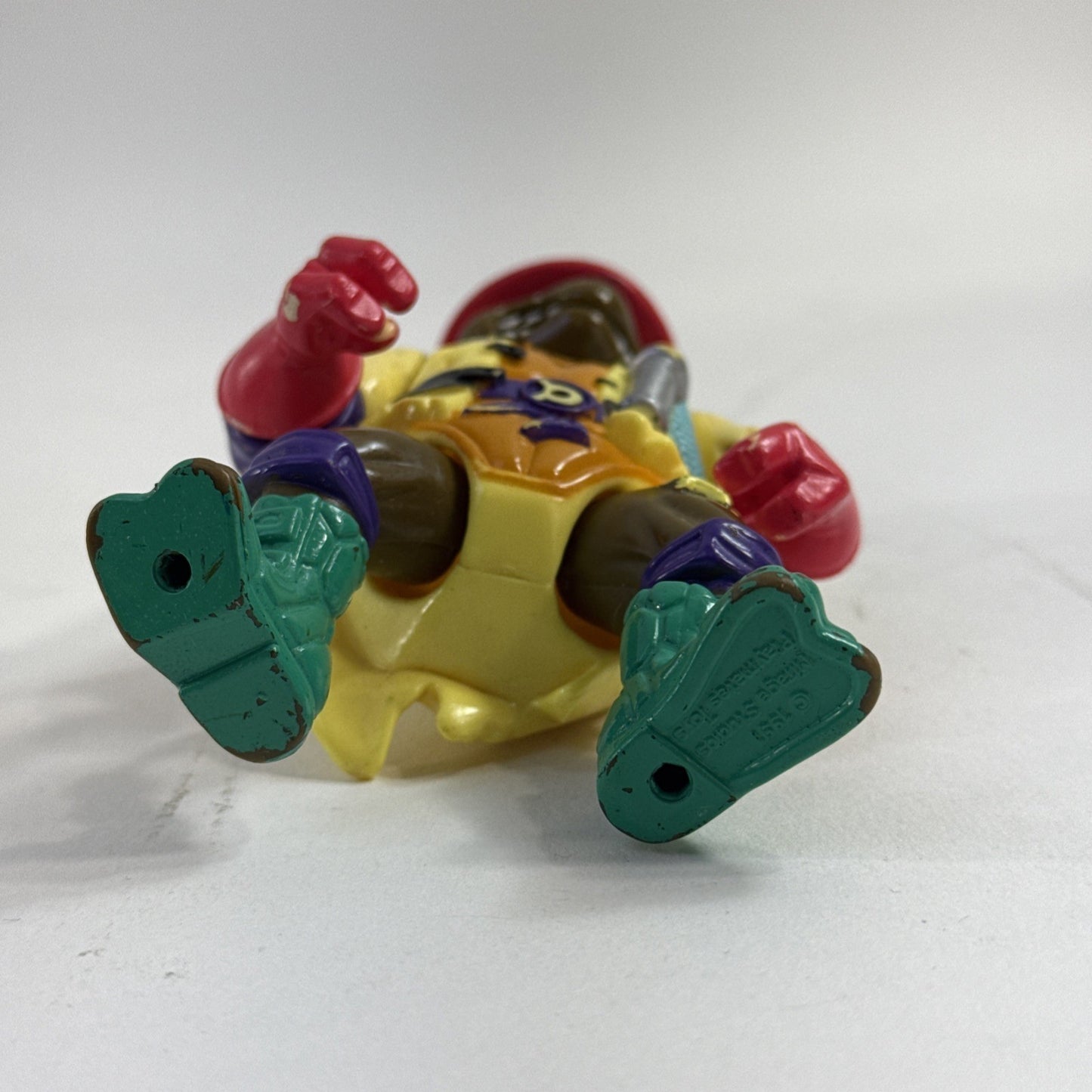 Playmates 1991 Teenage Mutant Ninja Turtles Hose Em Down Don Loose Action Figure