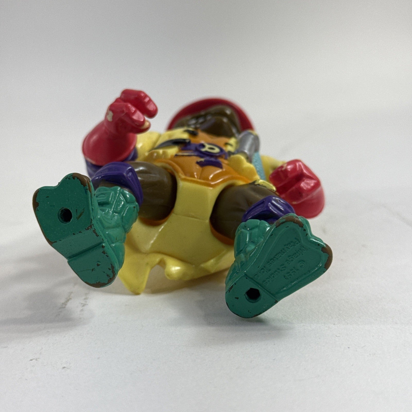 Playmates 1991 Teenage Mutant Ninja Turtles Hose Em Down Don Loose Action Figure