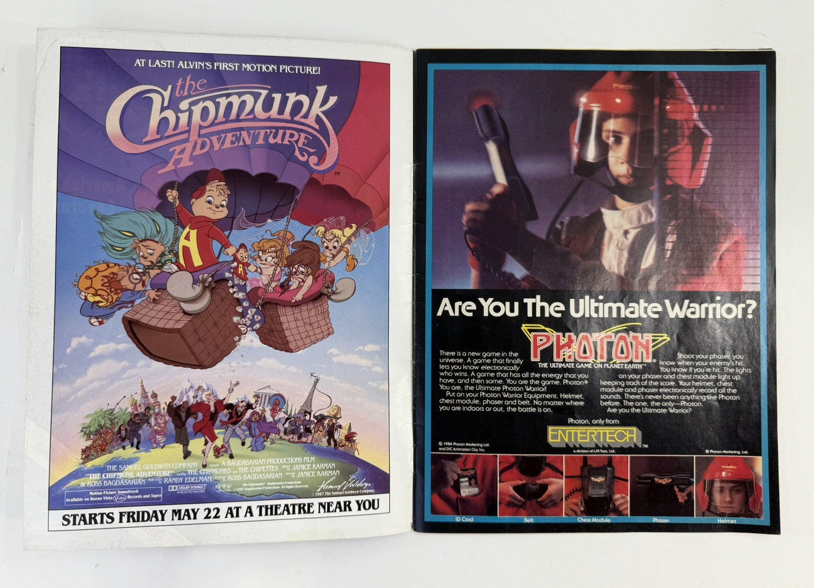 ThunderCats Magazine Summer 1987 Issue #3 - Poster Attached - Lorimar Publishing