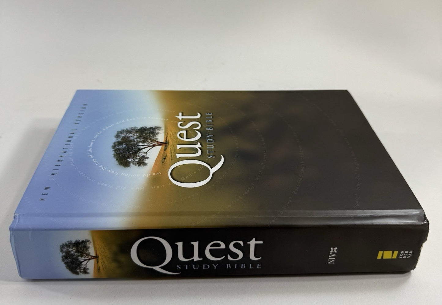 NIV Quest Study Bible by Zondervan Staff (2003, Hardcover)