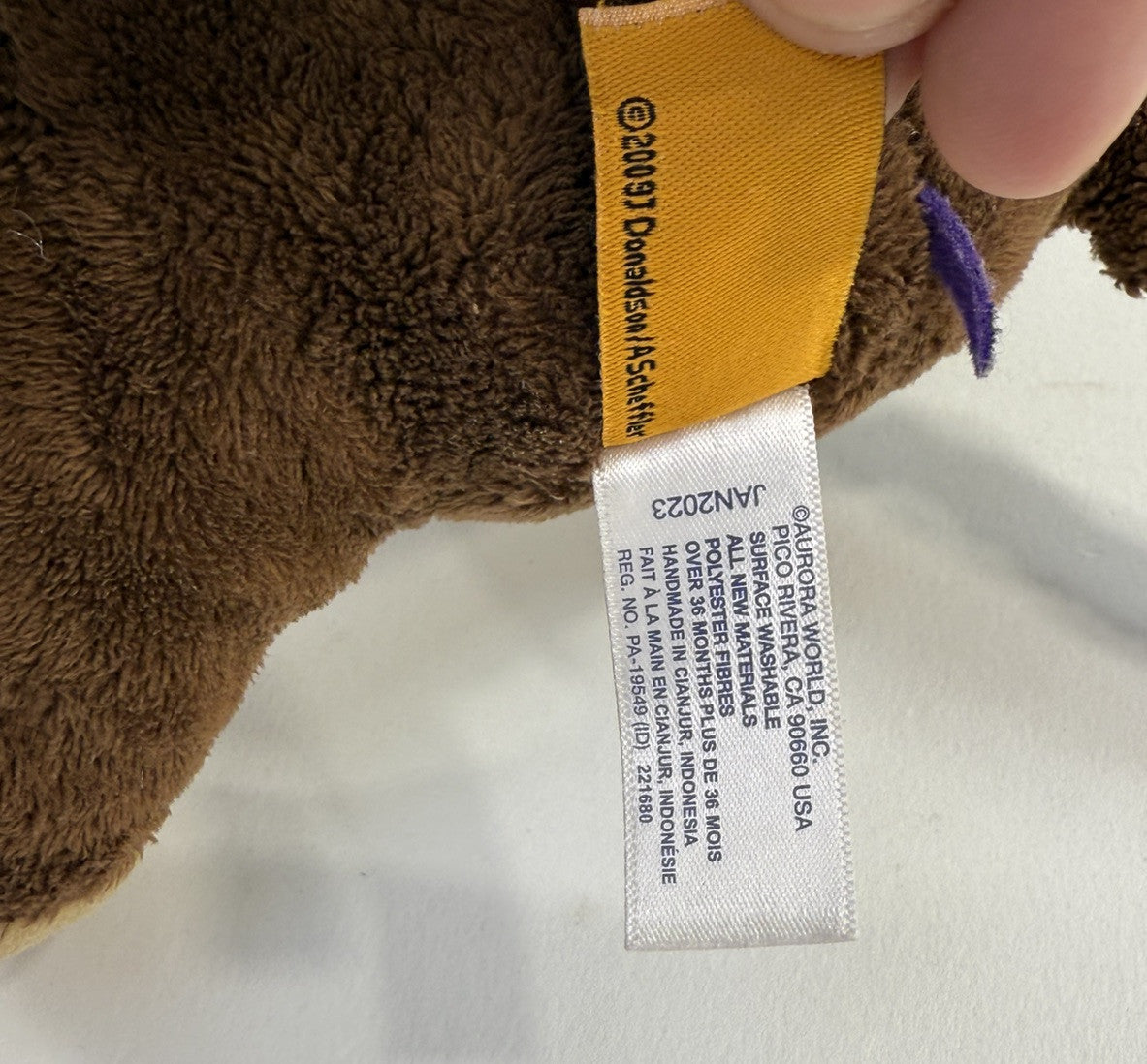 Aurora World Inc. 2023 The Gruffalo 8" Plush