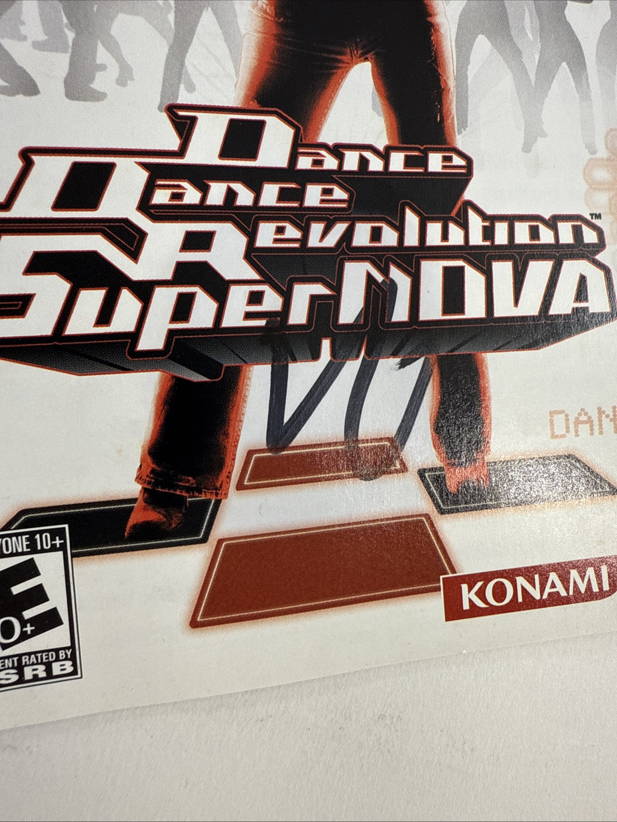Dance Dance Revolution SuperNova (PlayStation 2, 2006) Game Case Manual - Tested