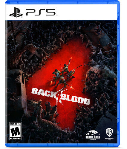 Back 4 Blood (Sony PlayStation 5, 2021) Game Case Insert - Tested