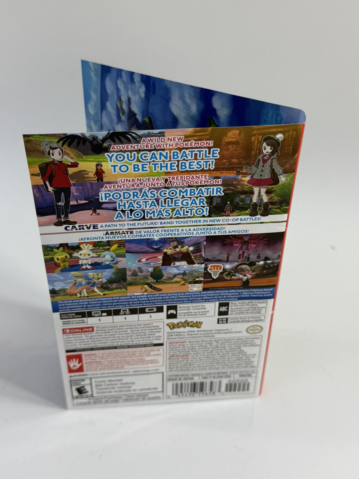 Pokémon Sword (Nintendo Switch, 2019) Replacement Game Case - No Game