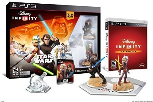 Star Wars Disney Infinity 3.0 Edition Game Starter Pack PS3  New- Damaged Box