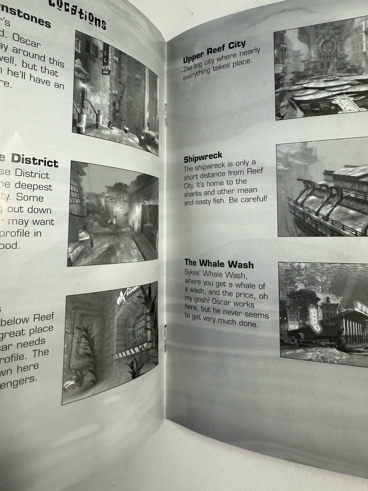 DreamWorks' Shark Tale (Sony PlayStation 2, 2004) Game Case Manual - Tested