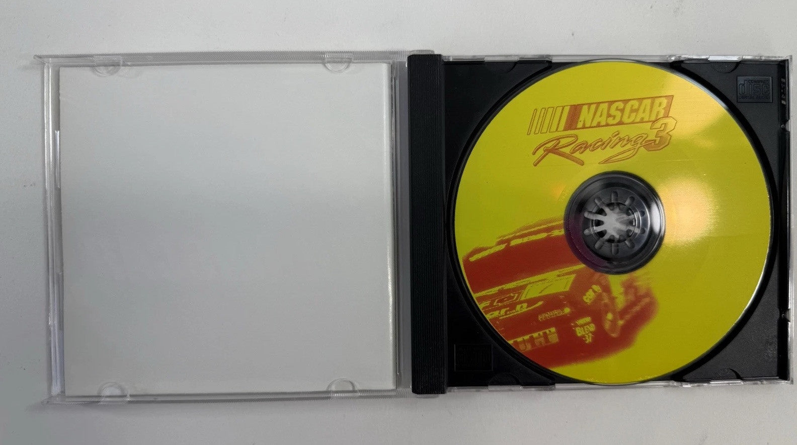 NASCAR Racing 3 (PC, 1999) Game, Case, Cover Art-Tested & Working-Rare Variant