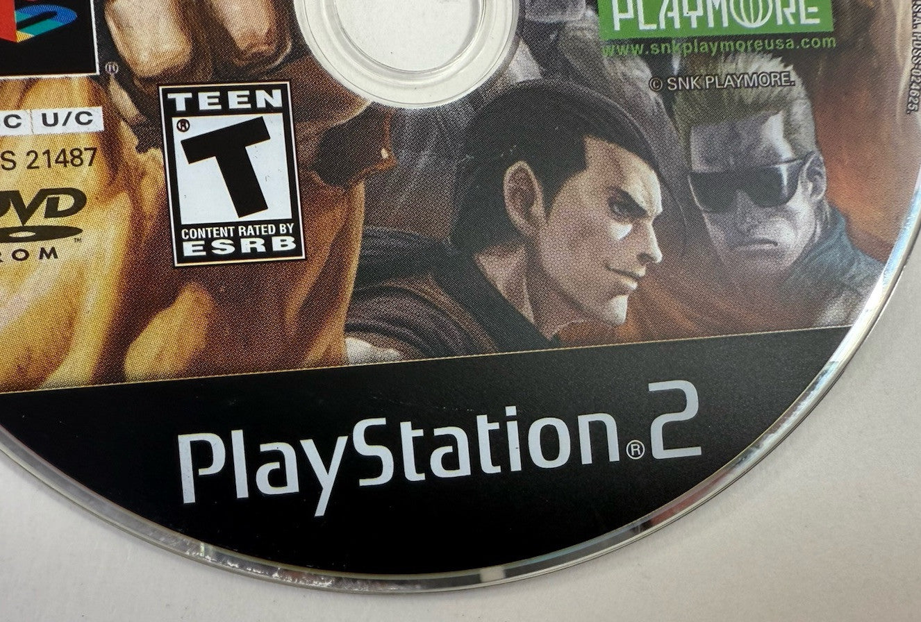 Art of Fighting Anthology (PlayStation 2, 2007) Black Label Game Disc - Tested