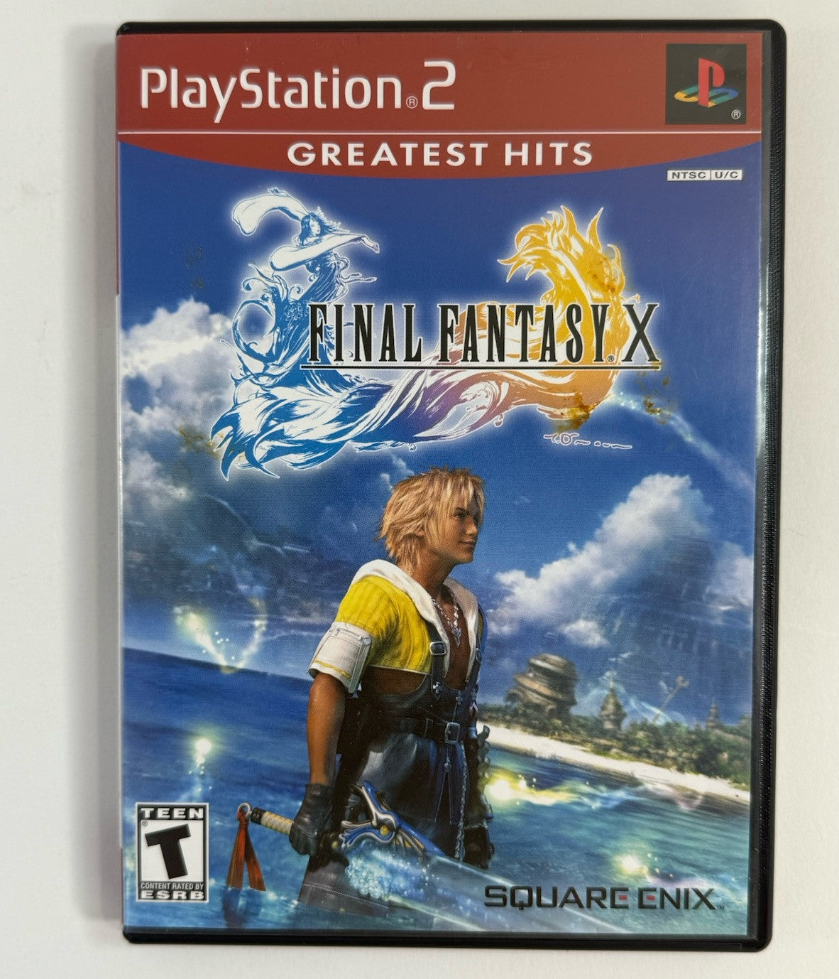 Final Fantasy X (PlayStation 2, 2001) Game Case Manual - Tested And Working