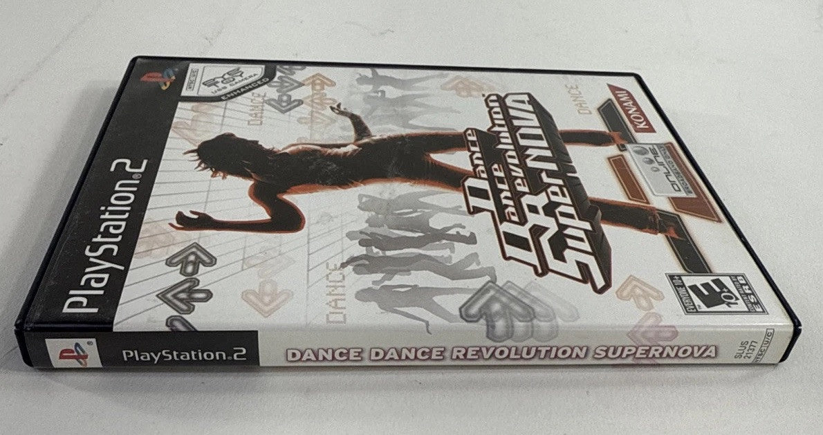 Dance Dance Revolution SuperNova (PlayStation 2, 2006) Game Case Manual - Tested