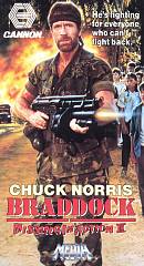 Chuck Norris - Braddock (VHS bundle) Code of Silence