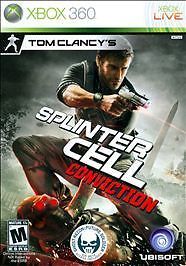 Tom Clancy's Splinter Cell: Conviction (Xbox 360, 2010) Game Case Manual Insert