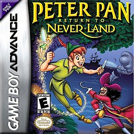 Peter Pan: Return To Neverland (Gameboy Advance, 2002) Game Cartridge - Tested