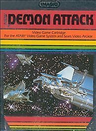 Demon Attack (Atari 2600, 1982) Game Cartridge