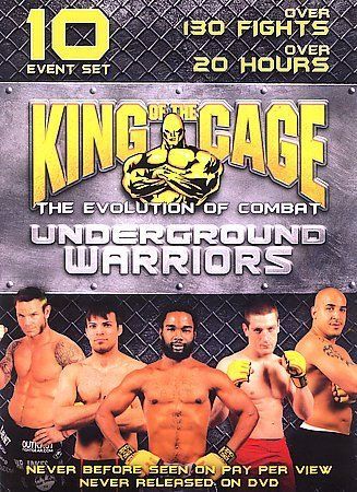 King of the Cage - Underground Warriors (DVD, 2006) NEW
