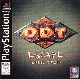 O.D.T. Escape or Die Trying (PlayStation 1, 1998) Game Disc - Tested and Working
