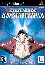 Star Wars: Jedi Starfighter (Sony PlayStation 2, 2002) Game Case Manual CIB