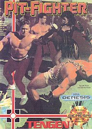 Pit-Fighter (Sega Genesis, 1991) Game Case Manual - Tested and Working